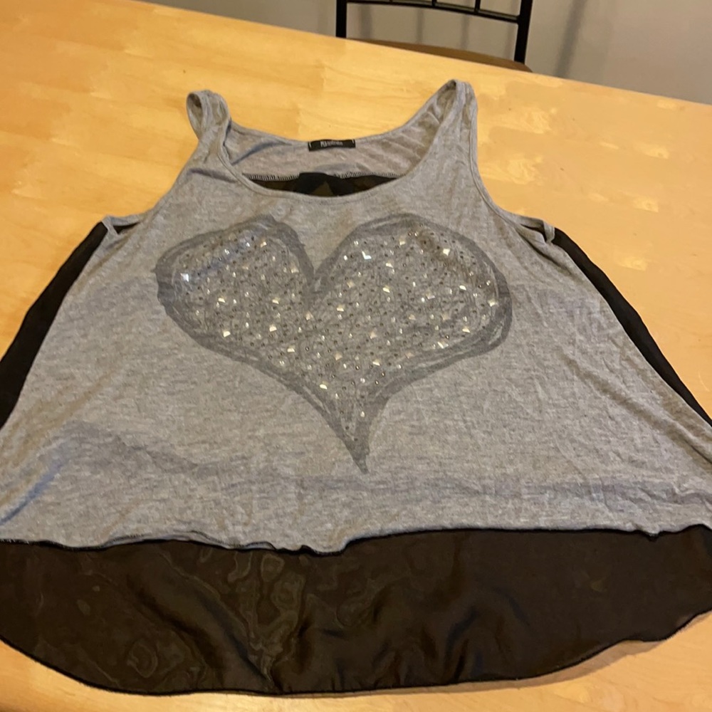 Sheer back tank